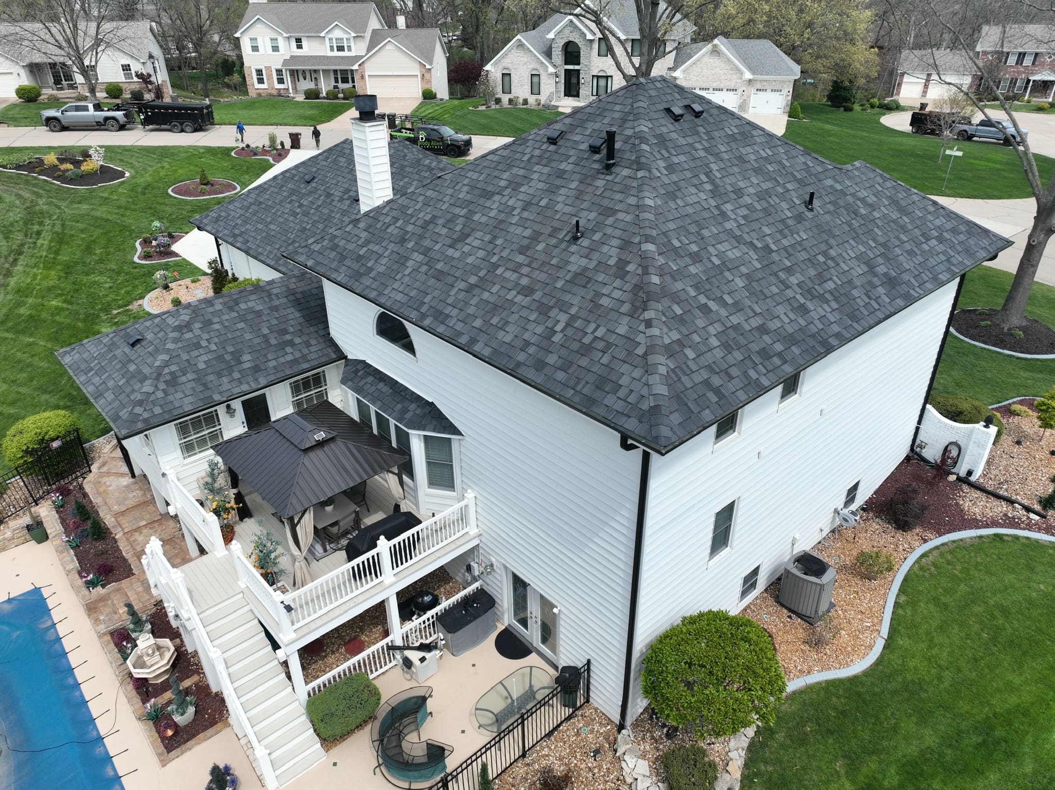 Roof replacement project in Birmingham Alabama